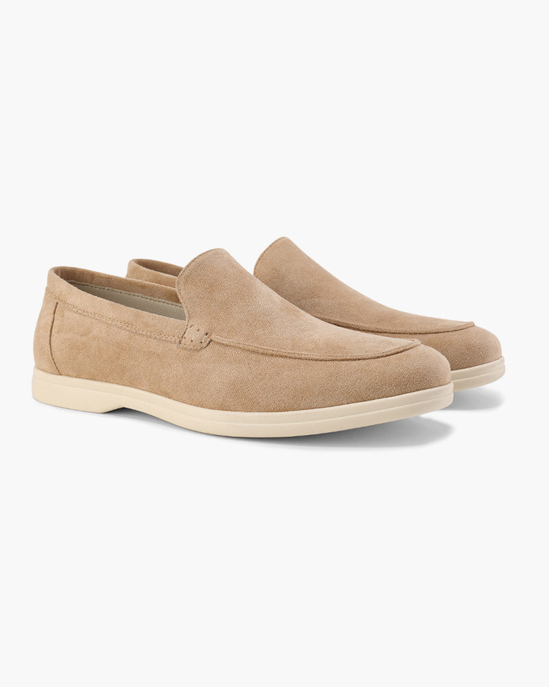 Suede Loafers with Classic Elegance