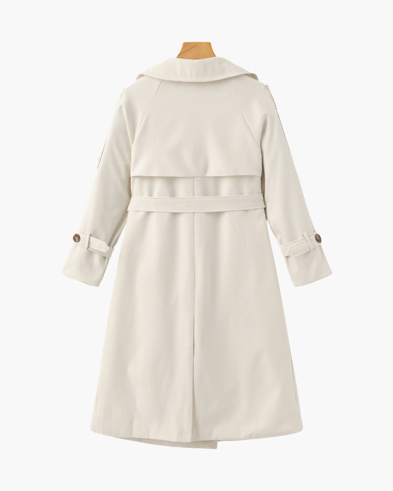 Classic Heritage-Inspired Trench Coat