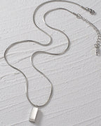 Geometric Tag Pendant