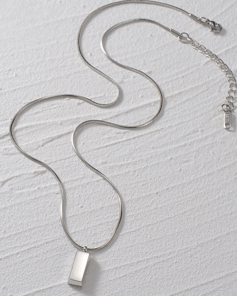 Geometric Tag Pendant