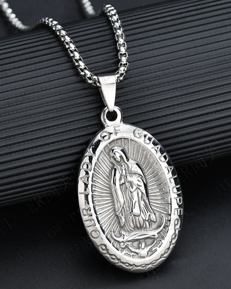 Elegant Oval Pendant