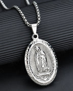 Elegant Oval Pendant