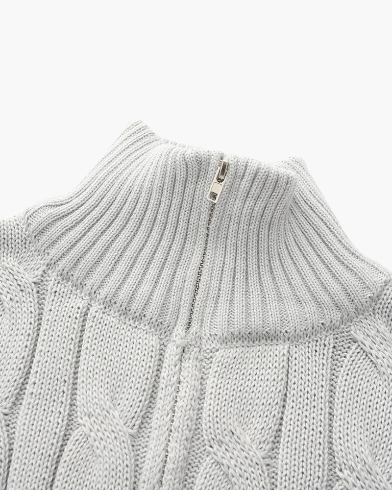 Half Zip Sweater in Verbier Style