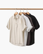 Classic Linen Polo Shirt