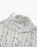 Signature Cashmere Half-Zip Sweater