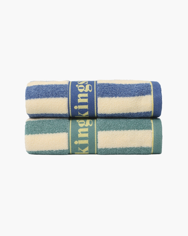Seaside Striped Hand Towel