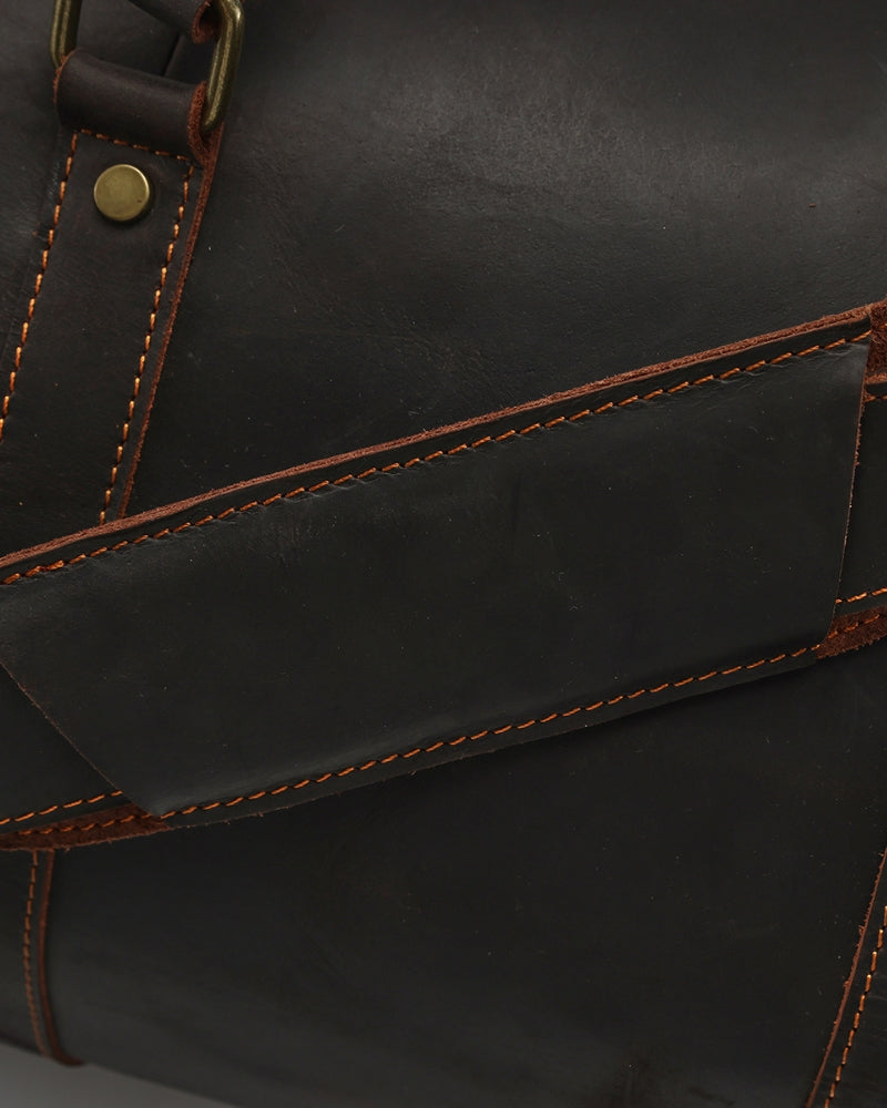 Montague Genuine Leather Travel Duffle