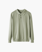 Luxurious 100% Pure Wool Polo Shirt