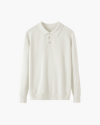 Luxurious 100% Pure Wool Polo Shirt