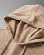 Luxurious Cashmere Pullover Hoodie