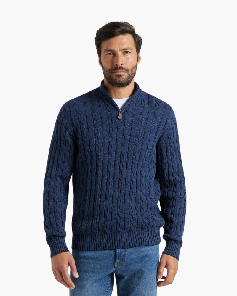 Half Zip Sweater in Verbier Style