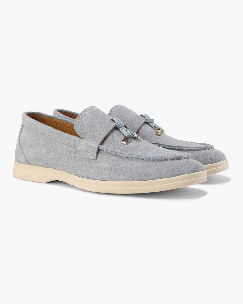 Suede Women's Loafers Elegant Design