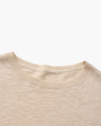Essential Crewneck in Linen-Cotton Blend