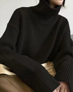 Classic Knit Turtleneck Sweater