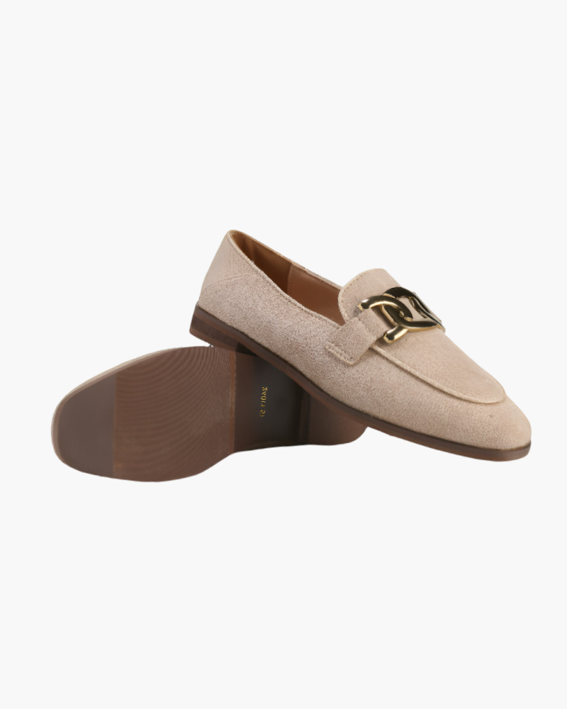 Suede Duchess-Inspired Loafers