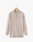 Pure Cashmere Polo Shirt