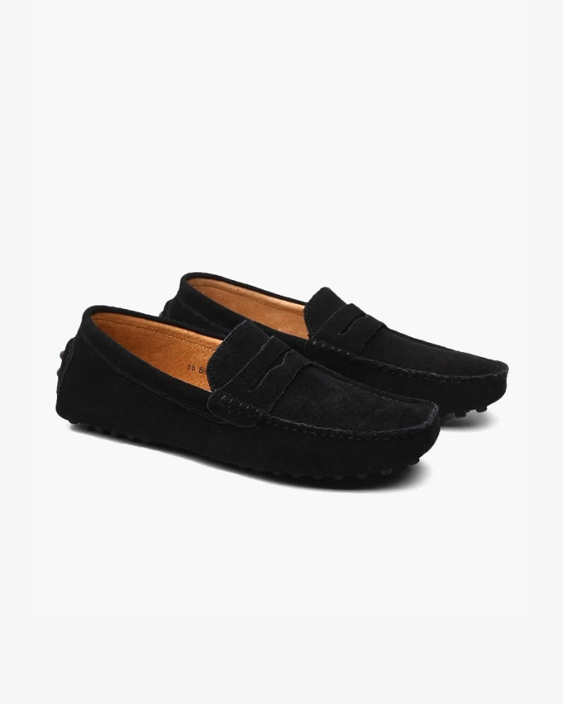 Soft Suede Driving Loafers