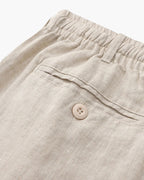 Luxury Linen Shorts in Casablanca Style