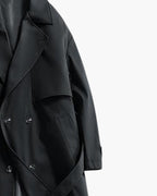 Timeless Double-Breasted Trench Overcoat