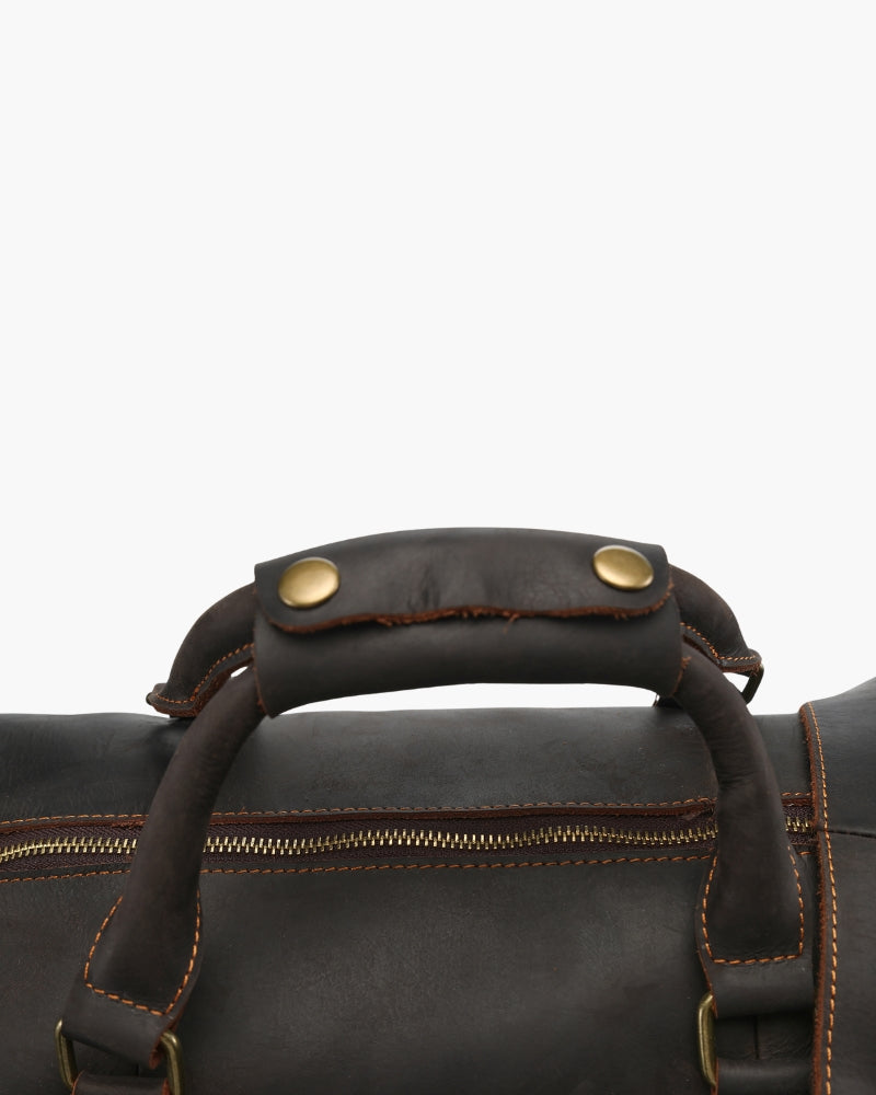 Montague Genuine Leather Travel Duffle