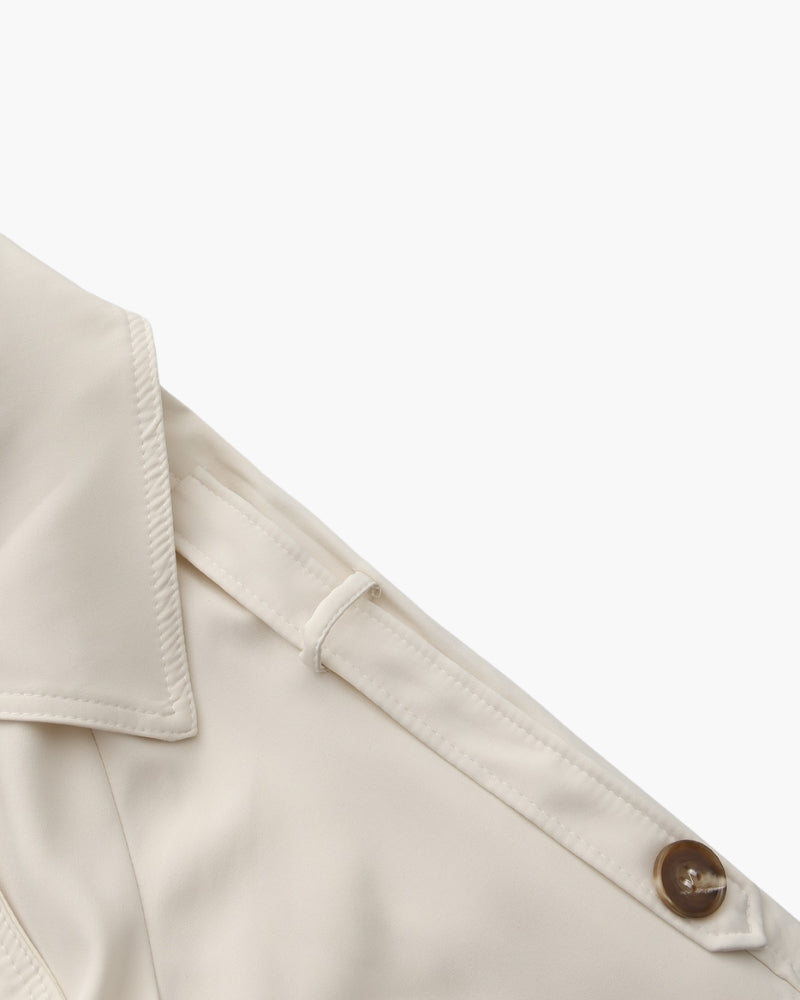 Classic Heritage-Inspired Trench Coat