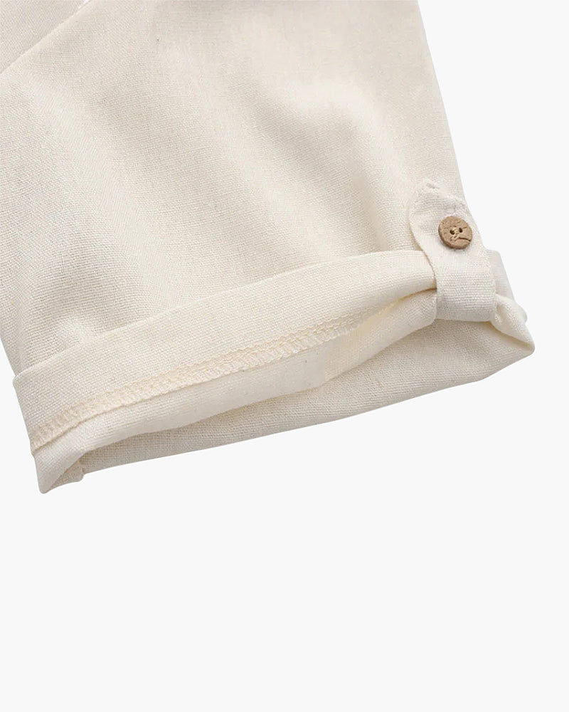 Classic Linen Polo Shirt
