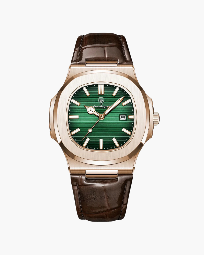Lisbon Genuine Leather Timepiece