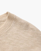 Essential Crewneck in Linen-Cotton Blend