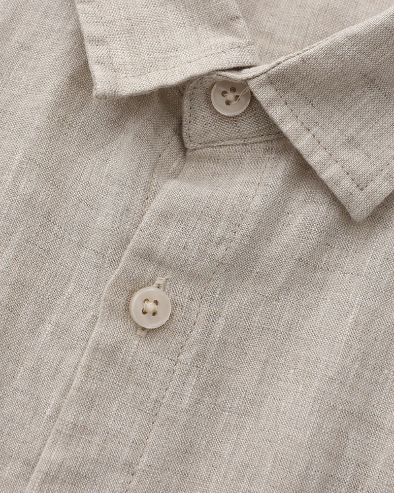 Short Sleeve Linen Shirt - Cape Town Style