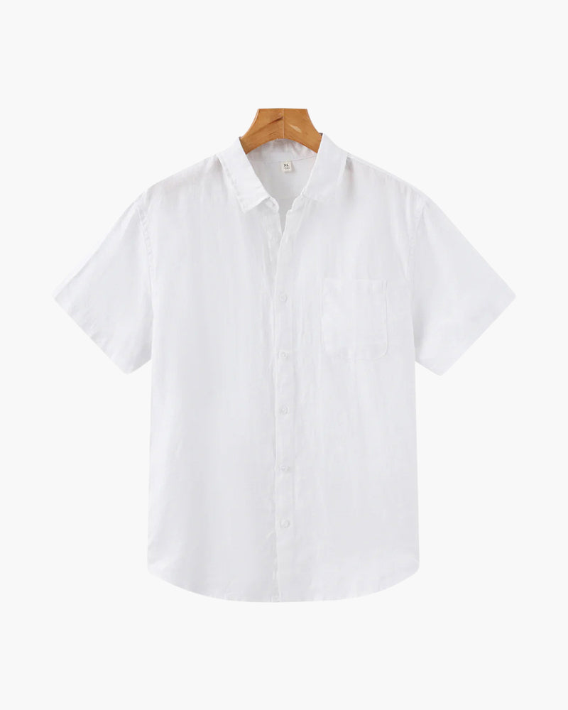 Short Sleeve Linen Shirt - Cape Town Style