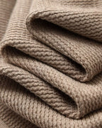 Textured Knit Polo Sweater Design