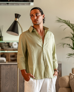 100% Linen Shirt in Cape Town Style