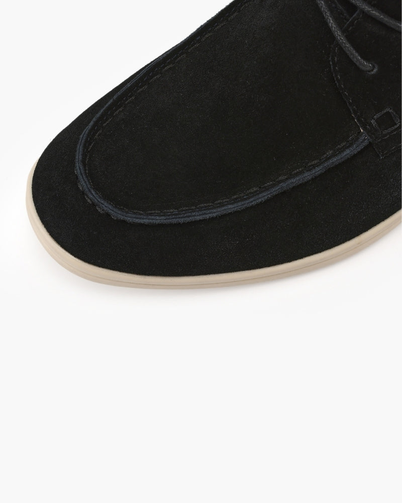 High-Quality Suede Lace-Up Footwear