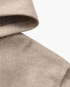 Wool Zip Coat in Marlow Style