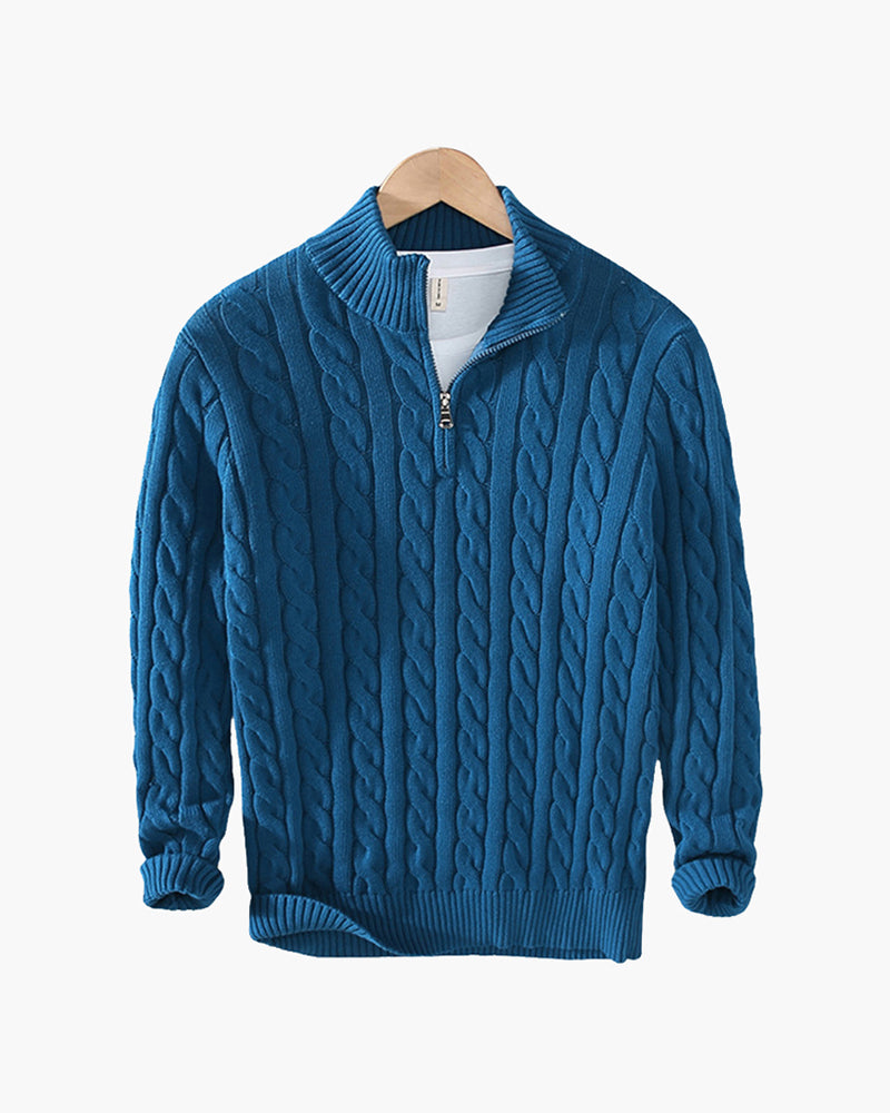 Half Zip Sweater in Verbier Style