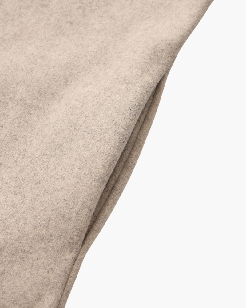 Wool Zip Coat in Marlow Style