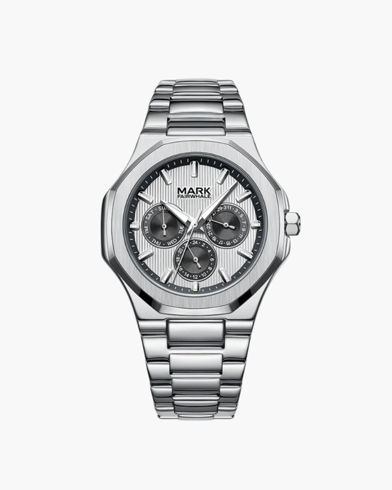 Water-Resistant Stainless Steel Timepiece