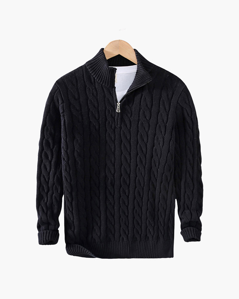 Half Zip Sweater in Verbier Style
