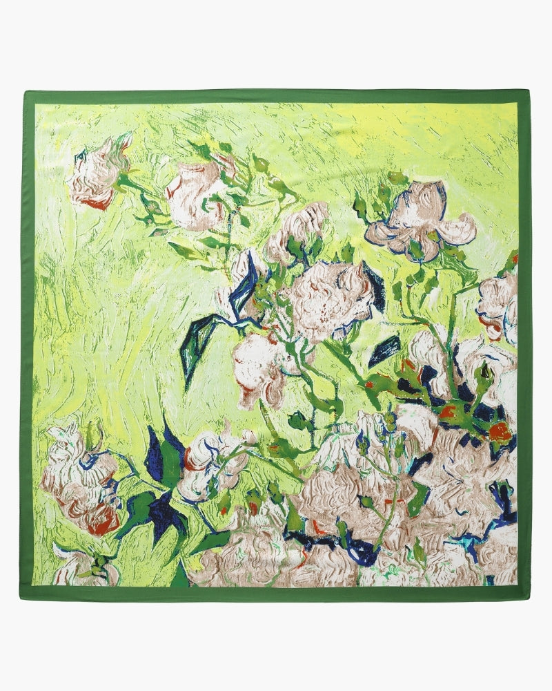 Impressionist Garden-Inspired Scarf
