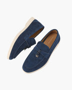 Suede Women's Loafers Elegant Design