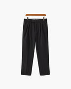 Chic High-Waisted Trousers Inspired by Parisian Style