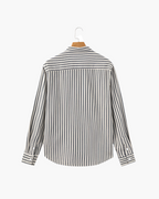 Classic Striped Dress Shirt for Men