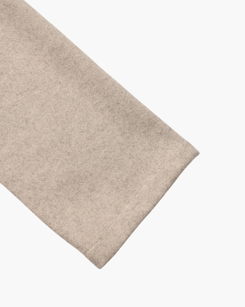 Wool Zip Coat in Marlow Style