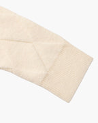 Diamond Pattern Knit Crew Sweater