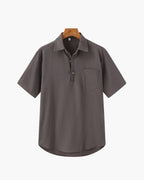 Classic Linen Polo Shirt
