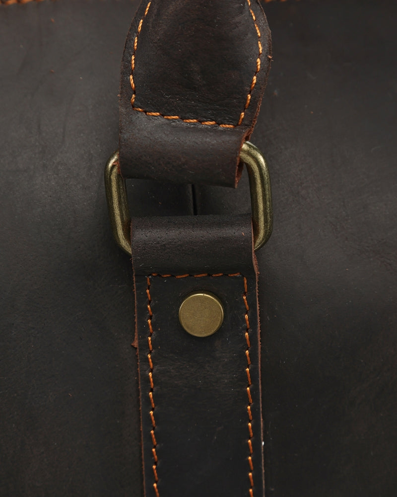Montague Genuine Leather Travel Duffle