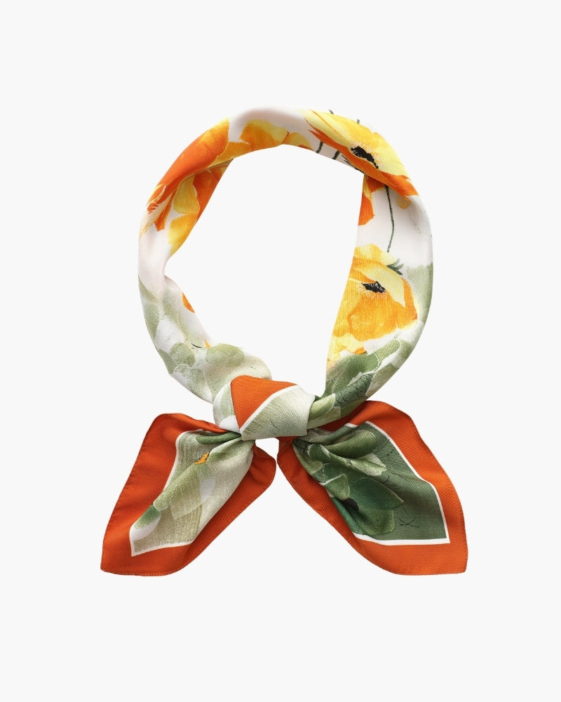 Impressionist Garden-Inspired Scarf