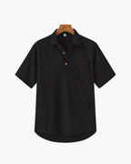 Classic Linen Polo Shirt