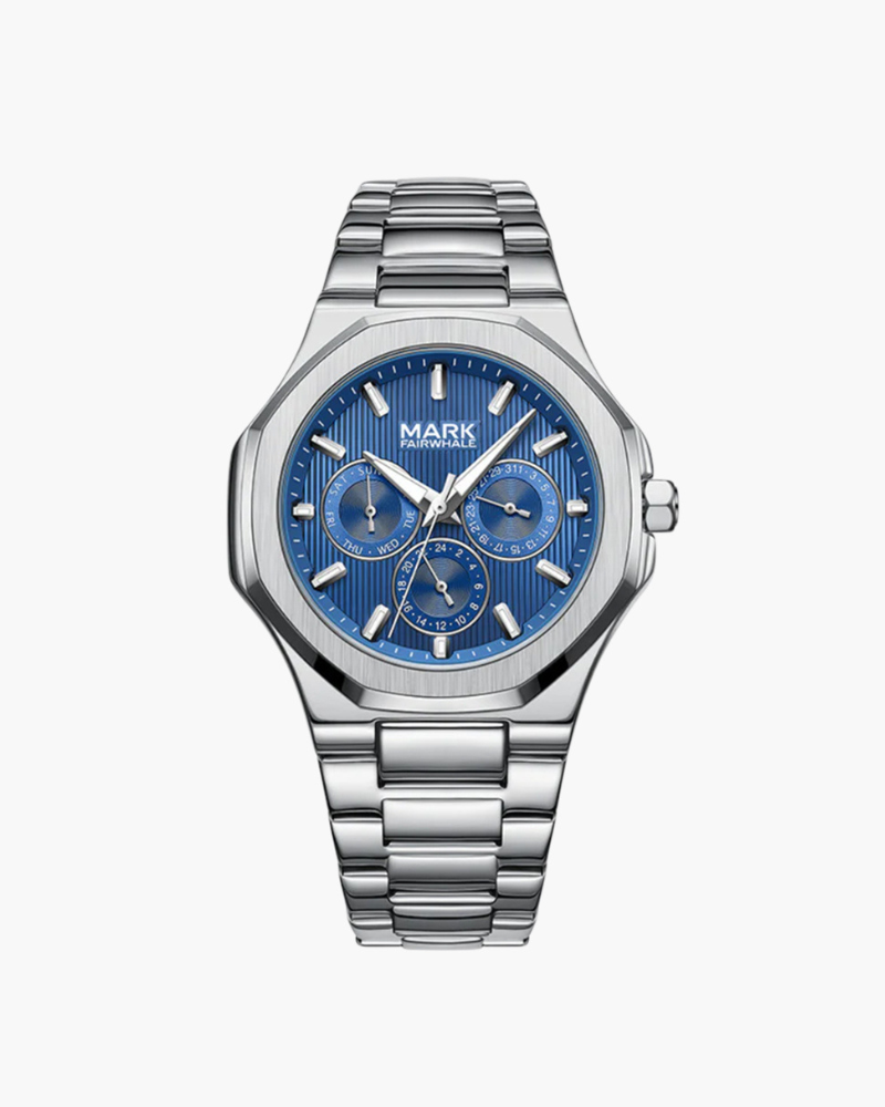 Water-Resistant Stainless Steel Timepiece