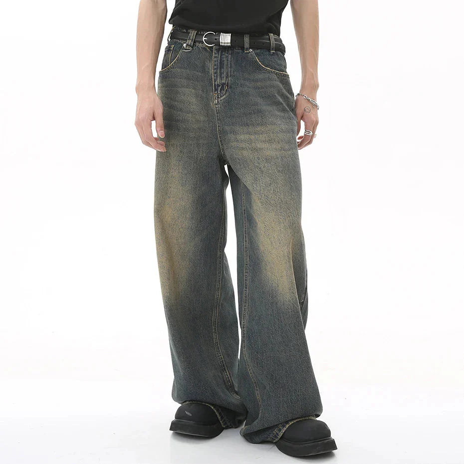 90's Wash Baggy Jeans